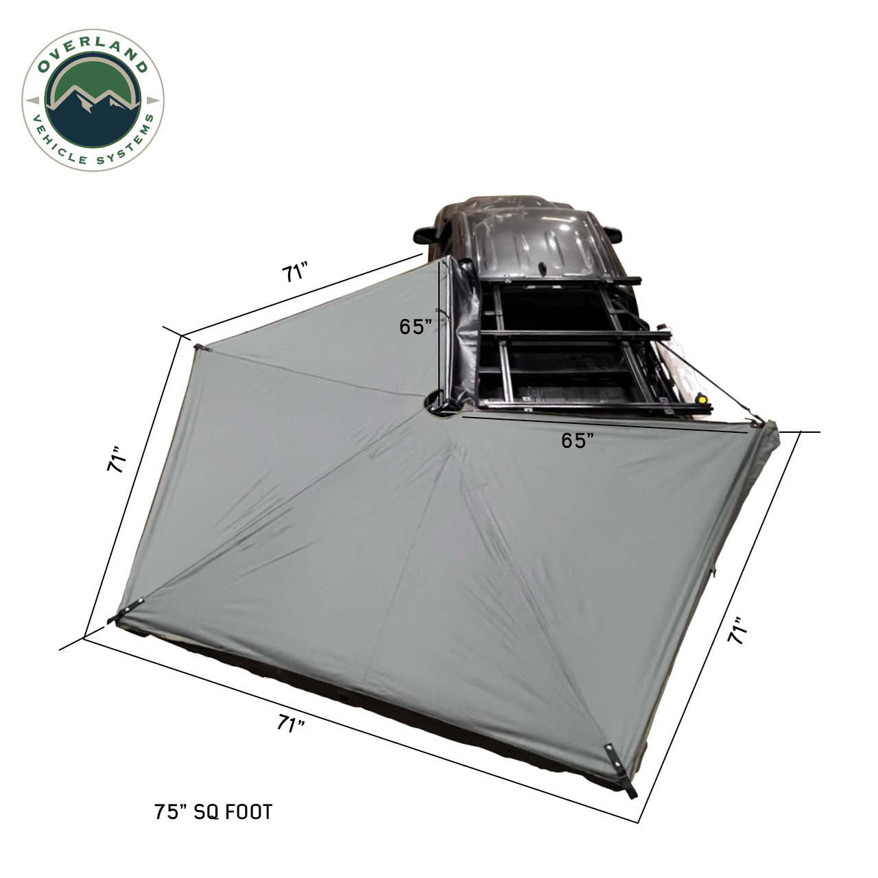Nomadic 270 LTE Driver Side 270 Degree Awning Premium Overland Vehicle Systems-5