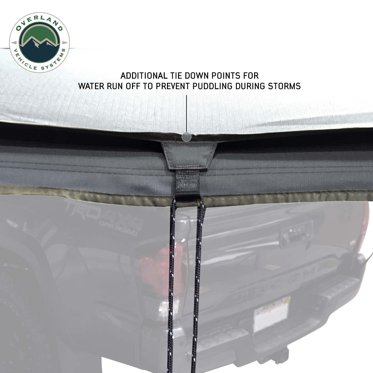 Overland Vehicle Systems Nomadic 270 LTE Passenger Side 270 Degree Awning Overland Vehicle Systems
