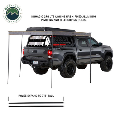 Nomadic 270 LTE Passenger Side 270 Degree Awning Overland Vehicle Systems-4
