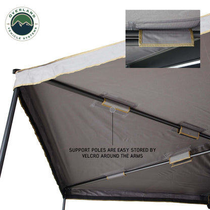 Nomadic 270 LTE Passenger Side 270 Degree Awning Overland Vehicle Systems-9