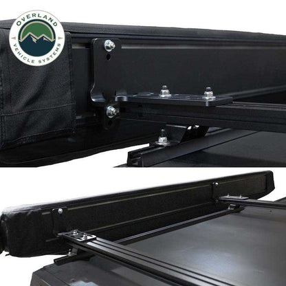 XD Nomadic 270 - Awning, Lights, Black Out, Wall Kit, Driver Side, Black Body, Black Trim and Black Travel Cover Overland Vehicle Systems-21