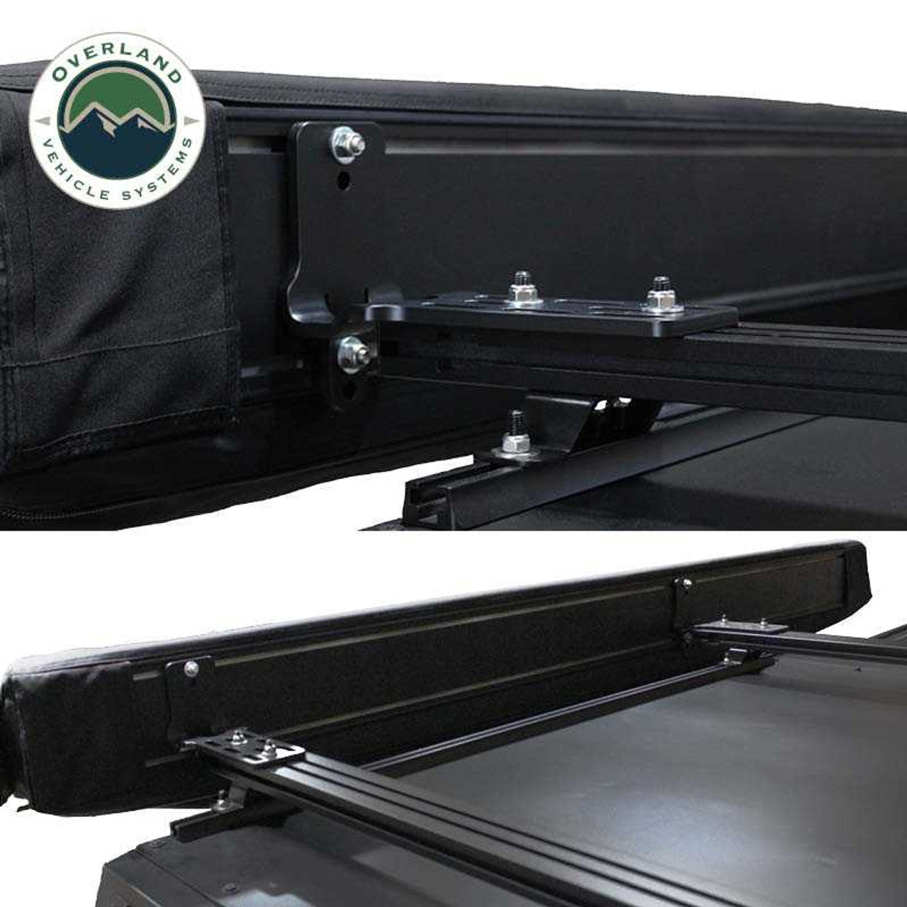 XD Nomadic 270 - Awning, Lights, Black Out, Wall Kit, Passenger Side, Black Body, Black Trim and Black Travel Cover Overland Vehicle Systems-21