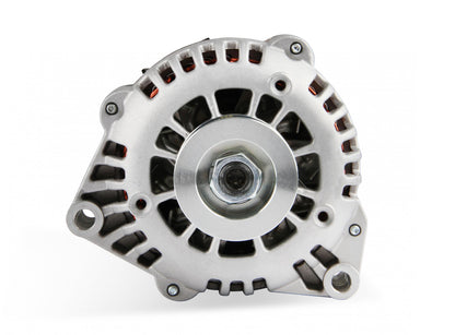 Alternator with 105 Amp Capability Smaller Lighter Alternator for Use with Accessory Brackets This Alternator Is Recommended for Use with the LS Low-Mount Accessory Brackets But CAN Also Be Used Where Clearance Matters on All Other LS Brackets Holley-1