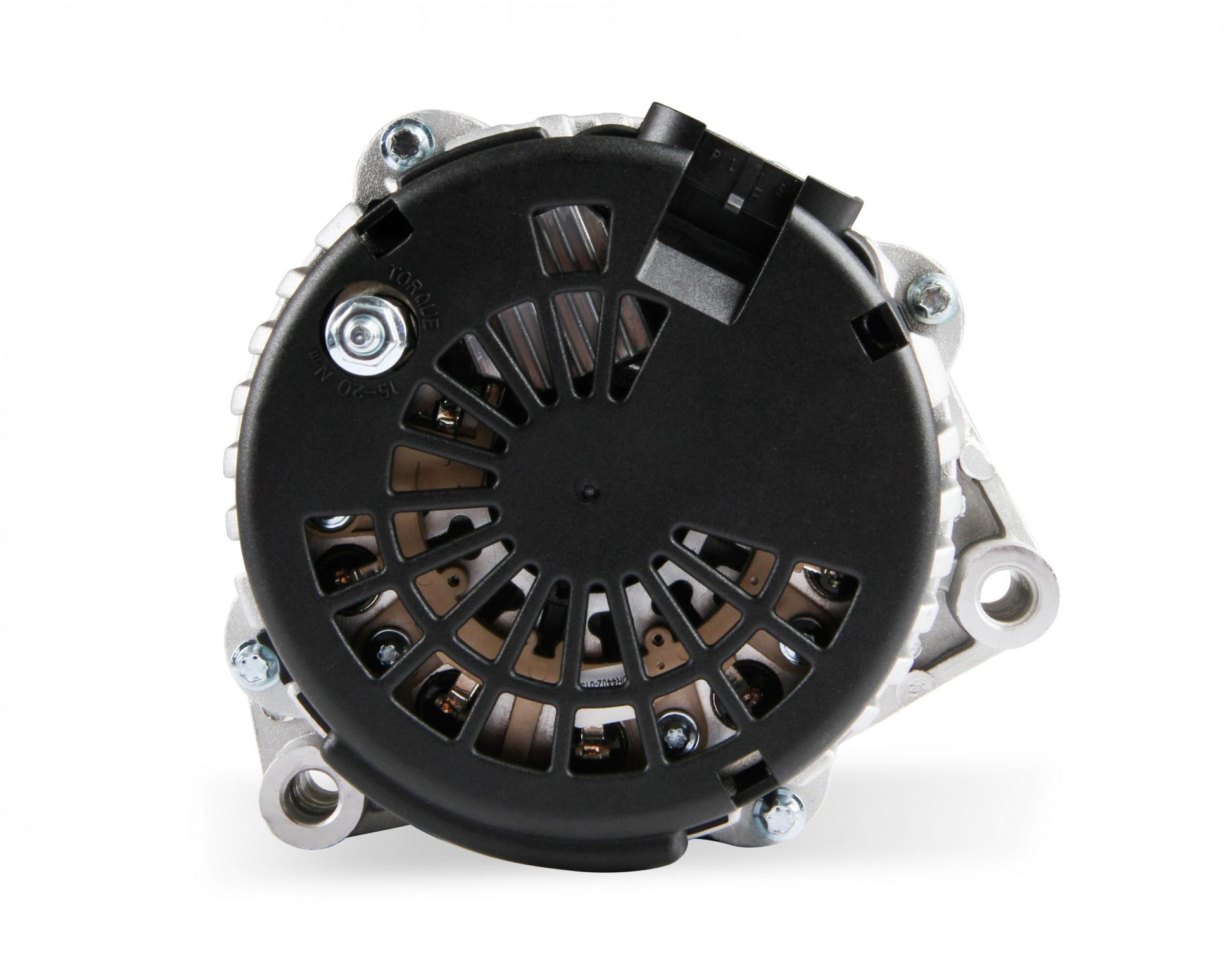 Alternator with 105 Amp Capability Smaller Lighter Alternator for Use with Accessory Brackets This Alternator Is Recommended for Use with the LS Low-Mount Accessory Brackets But CAN Also Be Used Where Clearance Matters on All Other LS Brackets Holley-3