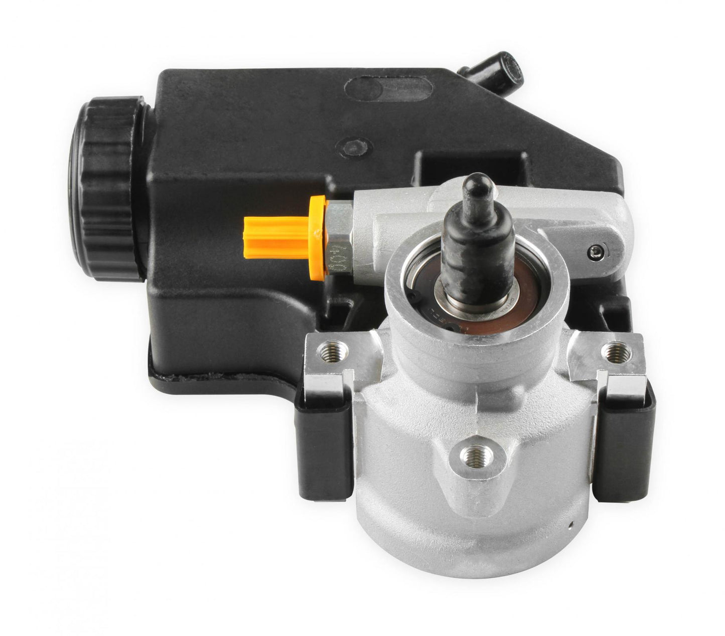 Power Steering Pump Assembly Power Steering Pump Assembly, Aluminum Saginaw (TC) with Bearing Supported Shaft and Integrated Reservoir Holley-2