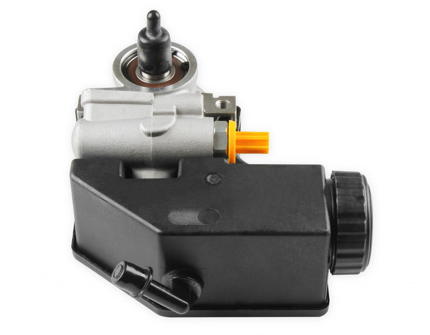 Power Steering Pump Assembly Power Steering Pump Assembly, Aluminum Saginaw (TC) with Bearing Supported Shaft and Integrated Reservoir Holley-3