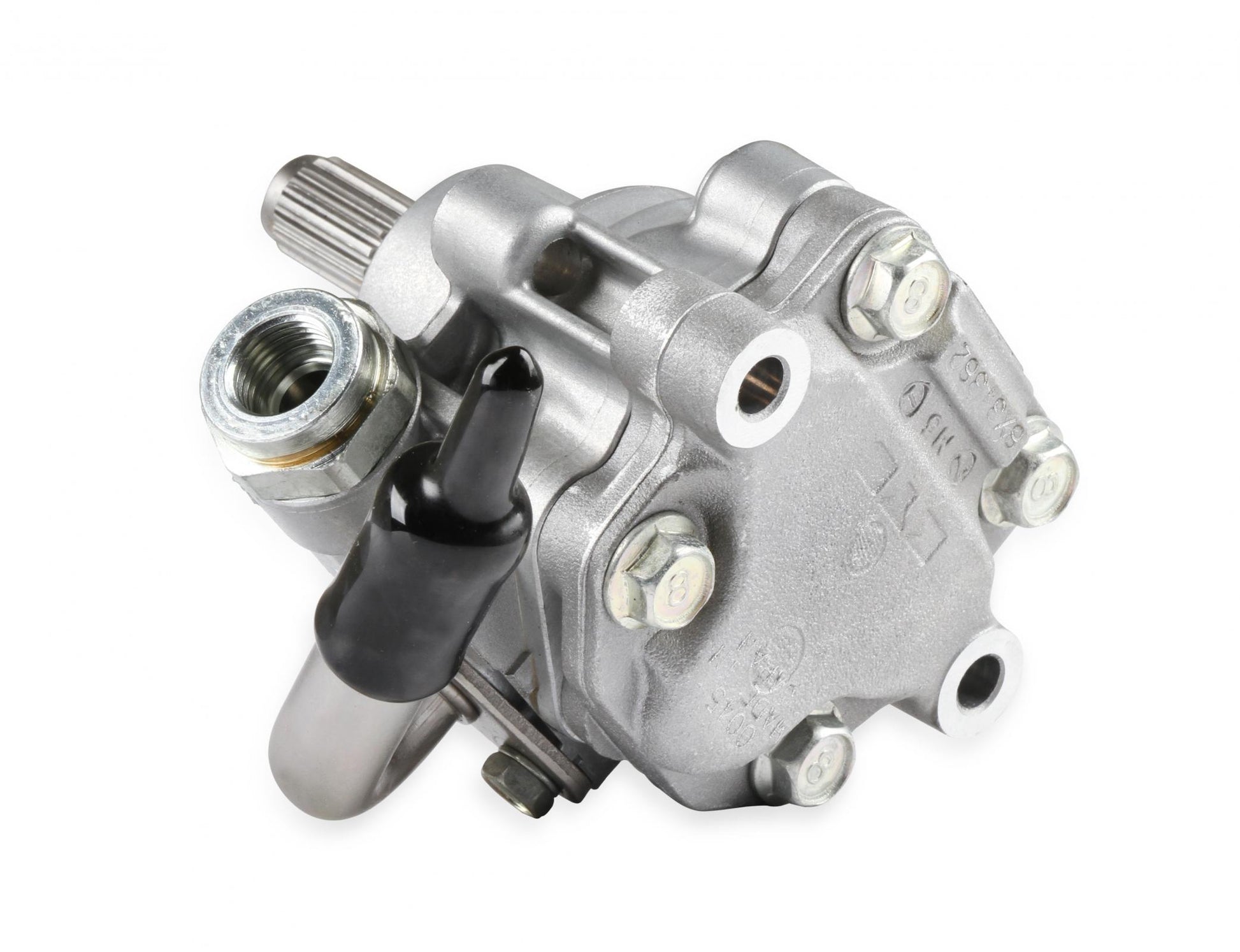 Power Steering Pump Assembly, for LT4 Accessory Drive with Splined Shaft Holley-3