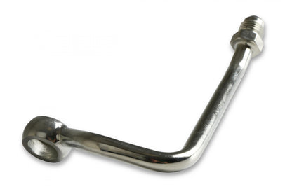 Power Steering Hardline for Saginaw Type II Pumps Fits Gen III Hemi Engines Steel with Nickel Plating Use W/ Pump 198-104 or Pump Kit 97-382 Holley-4