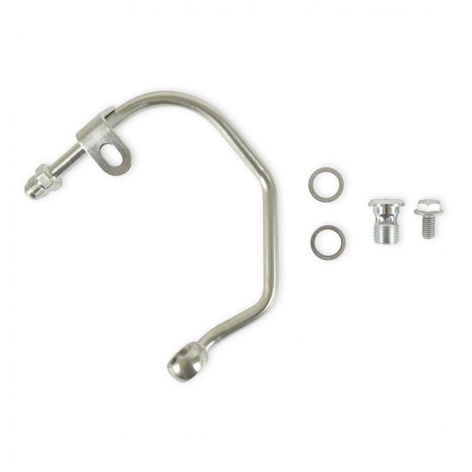 Power Steering Hardline for Type II Pump for LSA Drives Power Steering Hardline for Type II Power Steering Pumps Steel W/ Zinc Plating for Use with LSA Accessory Drives Holley