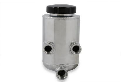 Power Steering Remote Reservoir Polished Aluminum Universal Polished Aluminum for Custom & Racing Applications Holley