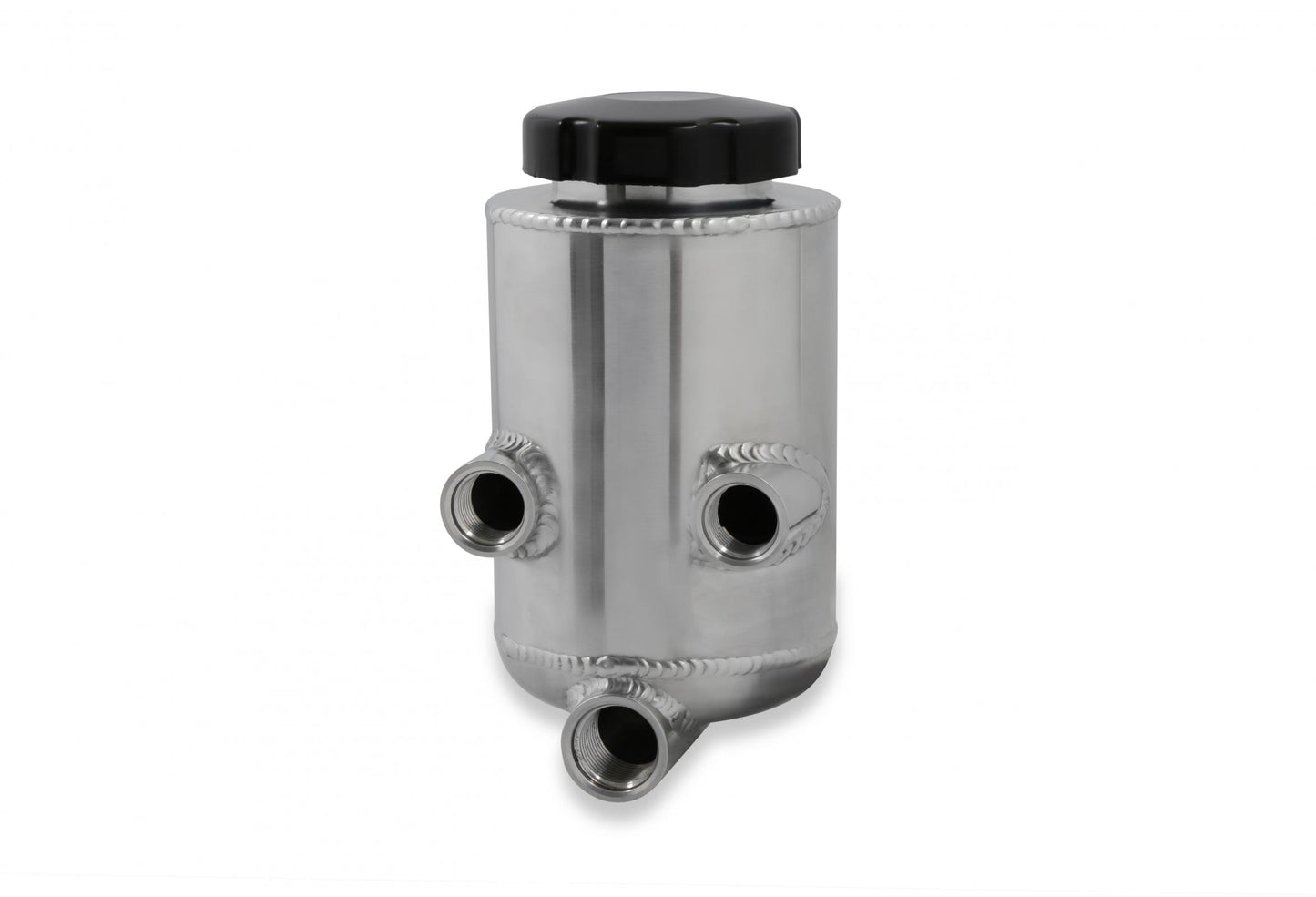 Power Steering Remote Reservoir Polished Aluminum Universal Polished Aluminum for Custom & Racing Applications Holley-2