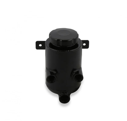 Power Steering Remote Reservoir Black Aluminum with Bracket Universal Black Aluminum with Mounting Bracket for Panel Mounting to the Firewall or Inner Fender Holley-3