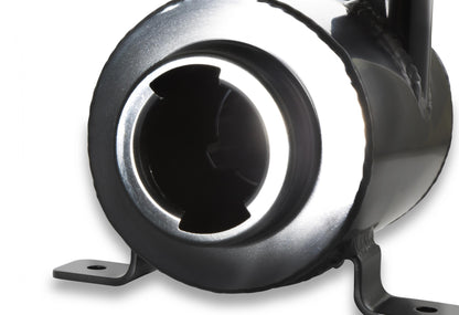 Power Steering Remote Reservoir Black Aluminum with Bracket Universal Black Aluminum with Mounting Bracket for Panel Mounting to the Firewall or Inner Fender Holley-5