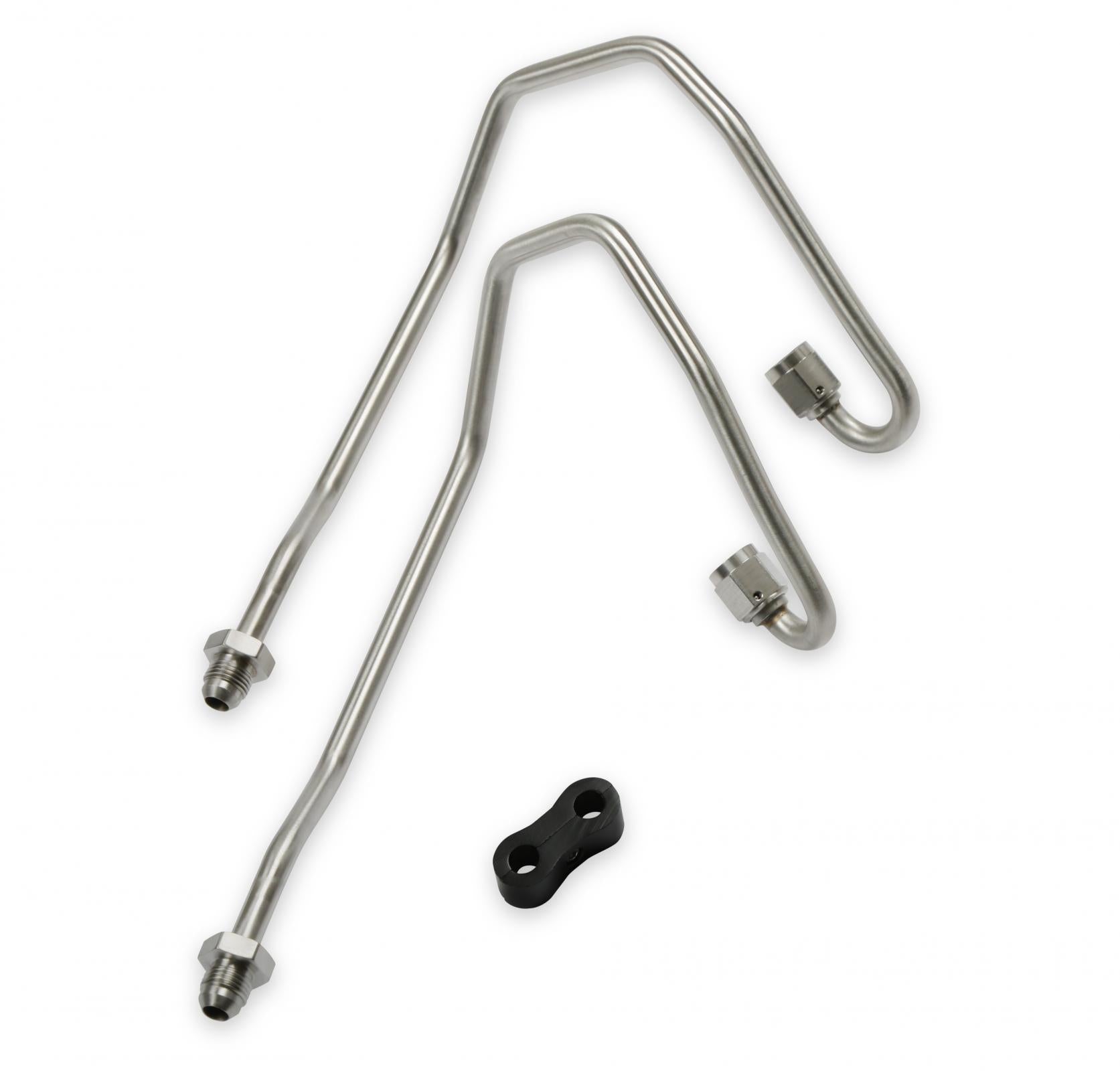 Power Steering Hardline Kit 1967-1976 Mopar A-Body with Borgeson Power Steering Box & BH23104 Headers Holley-1