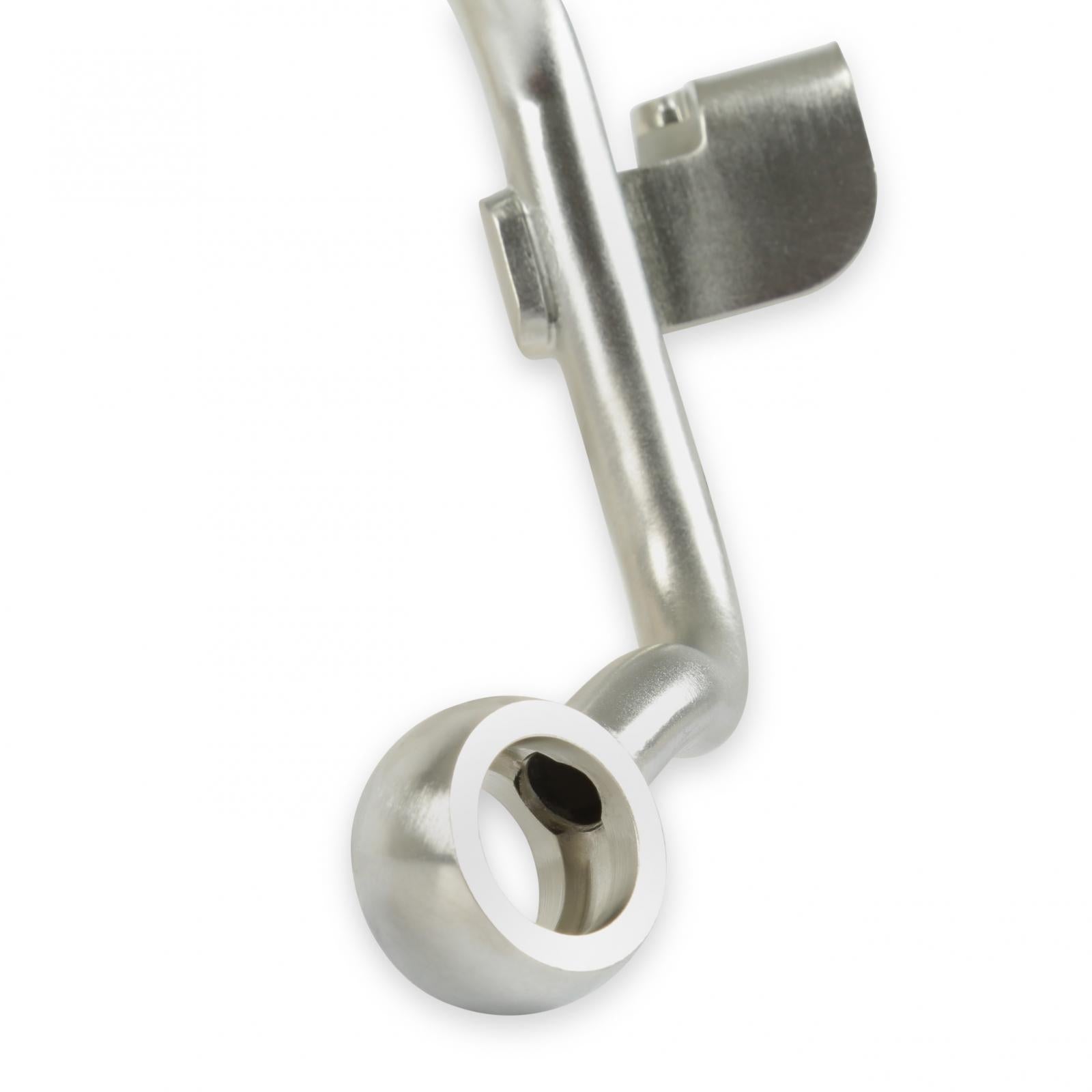 Power Steering Hardline to -6 an with Hardware Optional Accessory for 7.3L Godzilla Engine with High-Mount Accessory Drive System Holley-1