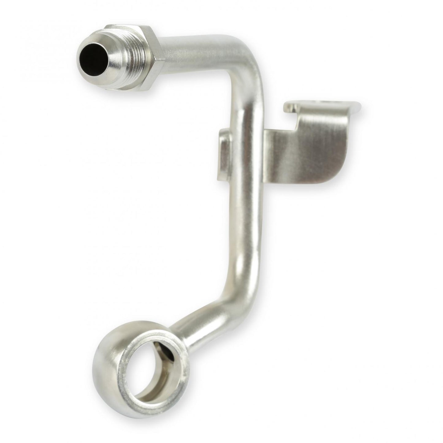 Power Steering Hardline to -6 an with Hardware Optional Accessory for 7.3L Godzilla Engine with High-Mount Accessory Drive System Holley-9