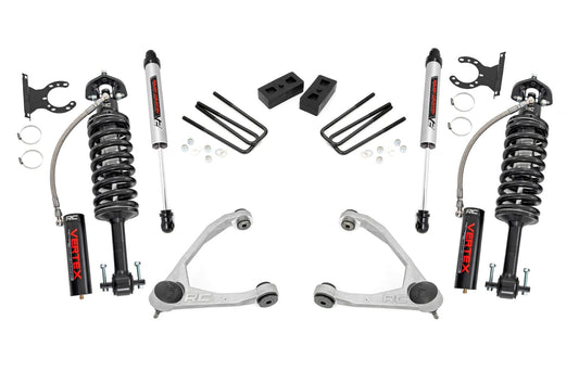 3.5 Inch Lift Kit Forged UCA Cast Steel Vertex/V2 Silverado/Sierra 1500 (07-13) Rough Country