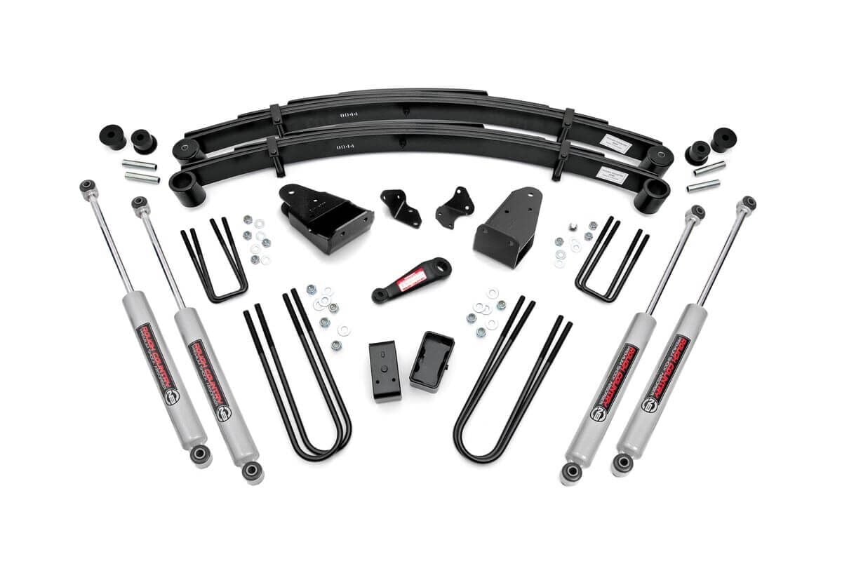 4 Inch Lift Kit | Ford F-250 4WD (1987-1997) Rough Country