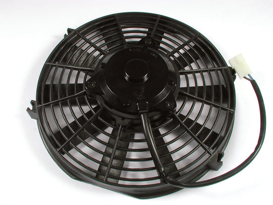 Electric Cooling Fan Reversible 14 Inch Diameter 1800 CFM Electric Fan with High Torque, Low Amperage Draw Motor. the Motor Rides On Dual Ball Bearings Mr Gasket