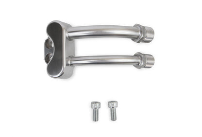 LINE Adaptr-MNFLD for SD7 A/C COMP Line Adapter for SD7 Air Condtioning Compressor Holley-4