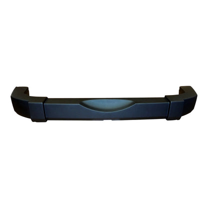 Rear Bumper (Black Plastic) for 2007-2018 Jeep JK Wrangler w/ Plastic Bumper Crown Automotive