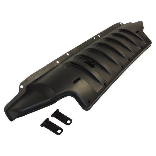 Front Air Dam for 2007-2018 Jeep JK Wrangler w/ Plastic Front Bumper Crown Automotive