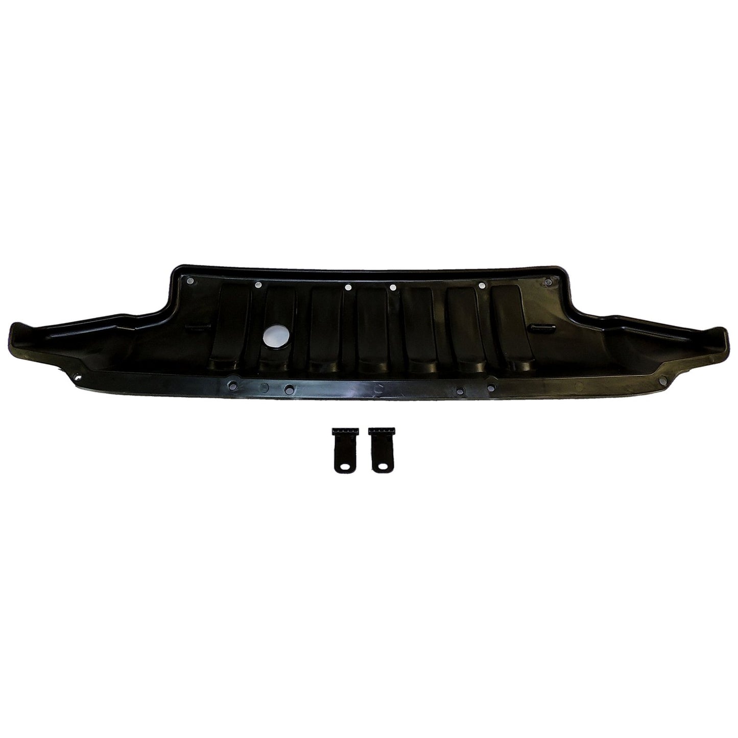 Front Air Dam for 2007-2018 Jeep JK Wrangler w/ Plastic Front Bumper Crown Automotive-1