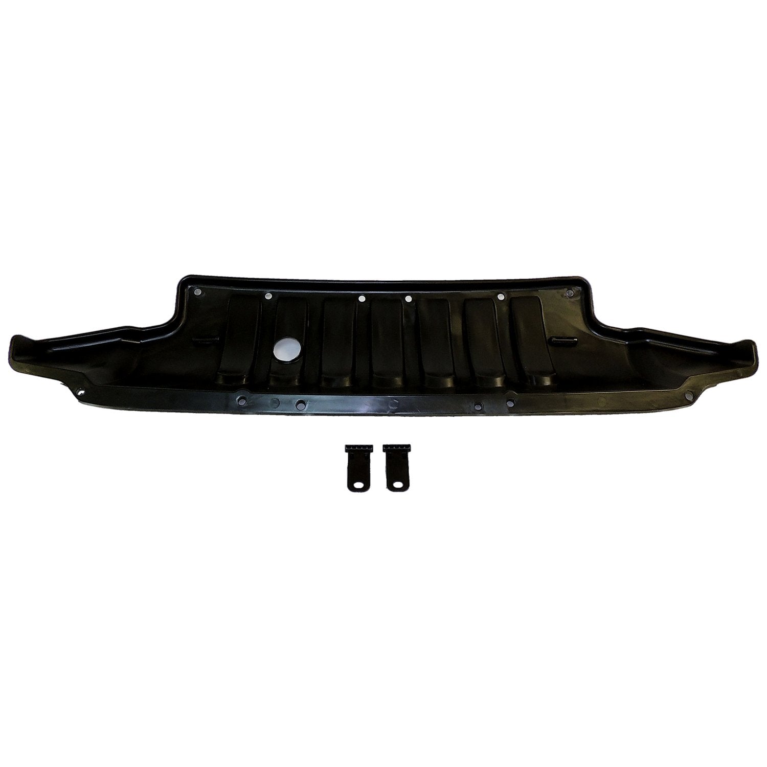 Front Air Dam for 2007-2018 Jeep JK Wrangler w/ Plastic Front Bumper Crown Automotive-1