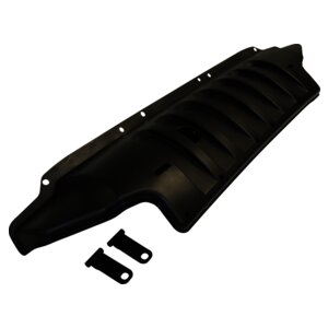 Front Air Dam for 2007-2018 Jeep JK Wrangler w/ Plastic Front Bumper Crown Automotive-2