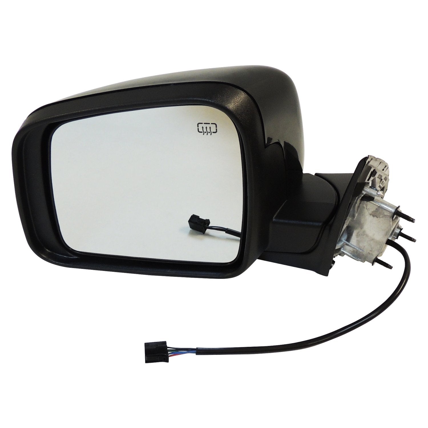 Left Power, Heated, Manual Folding Mirror for 2011-2016 Jeep WK Grand Cherokee Crown Automotive