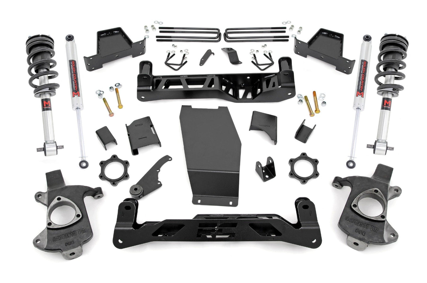 6 Inch Lift Kit | Alu/Stamp Steel | M1 Struts/M1 | Chevy/GMC 1500 (14-18 & Classic) Rough Country