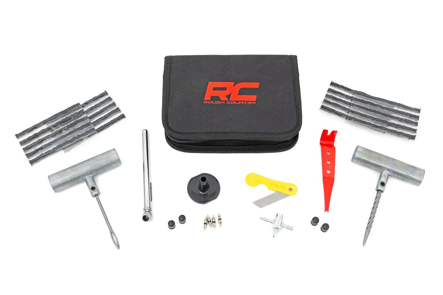 Emergency Tire Repair Kit w/Carrying Case | 39pcs  Rough Country