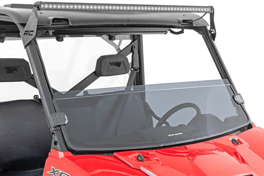 Tinted Half Windshield | Scratch Resistant | Polaris Ranger 1000/Ranger XP 900/1000 Rough Country