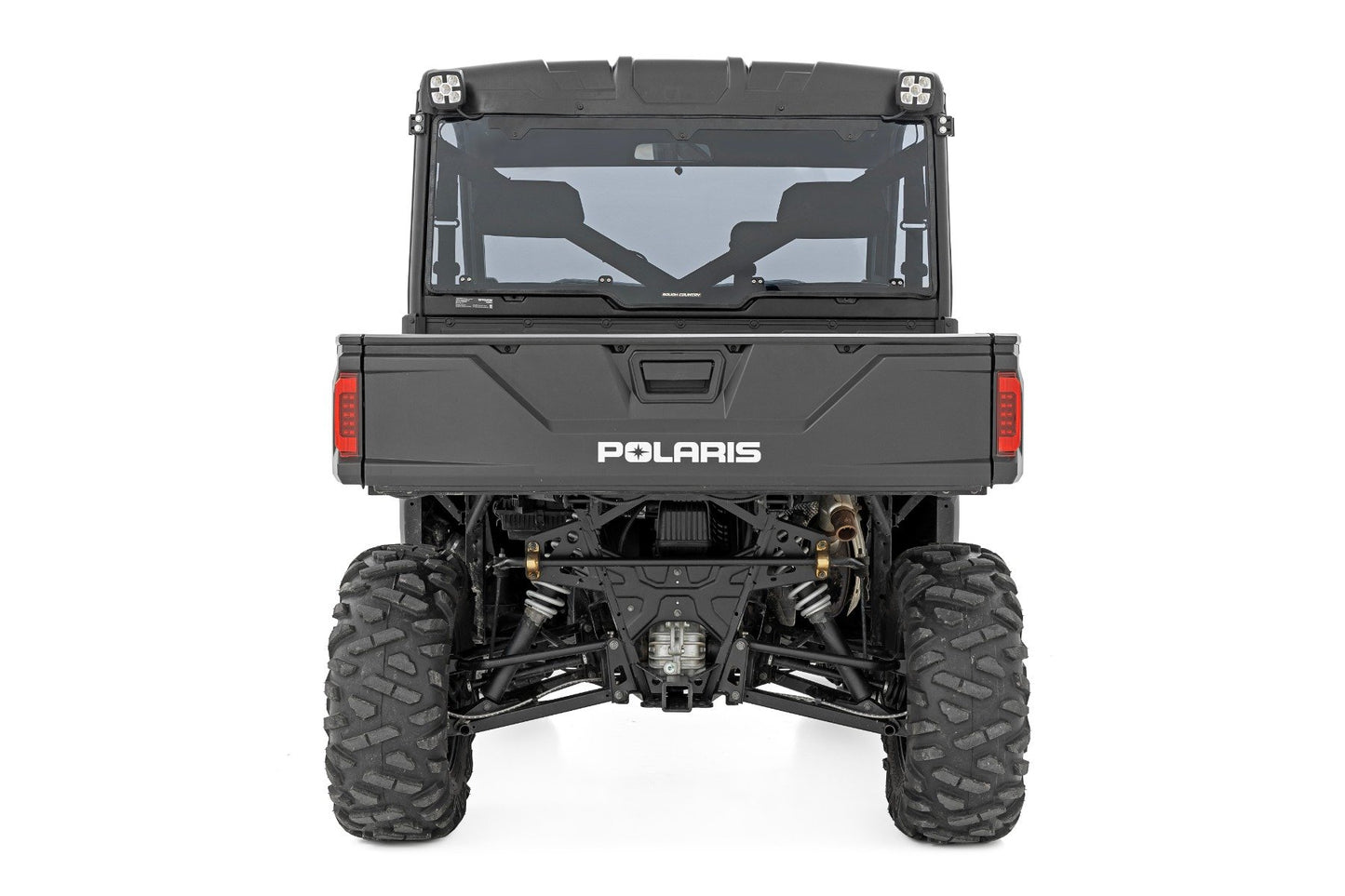 Tinted Rear Panel | Scratch Resistant | Polaris Ranger XP 1000  Rough Country