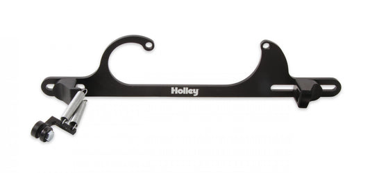 Billet Aluminum Throttle Cable Bracket for GM Cable Holley-1