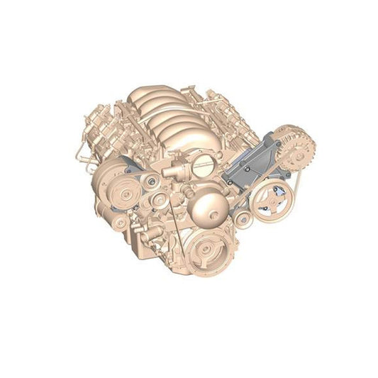 LS/LT High-Mount Accessory Drive Bracket A/C, P/S & Alt Brackets Works with R4 Compressor LS Accessory DRIVE Bracket A/C, P/S & ALT Brackets Holley