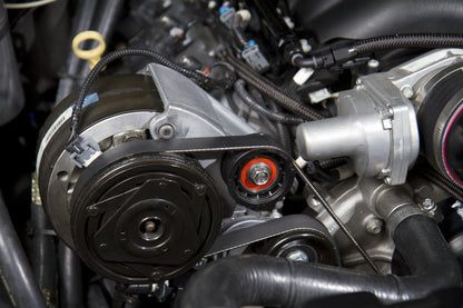 LS High-Mount A/C Accessory Drive Bracket Passenger's Side A/C Bracket Works with R4 Compressor LS A/C Accessory Drive Bracket Holley-1