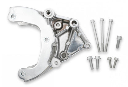 LS High-Mount A/C Accessory Drive Bracket Passenger's Side A/C Bracket Works with R4 Compressor LS A/C Accessory Drive Bracket Holley-3