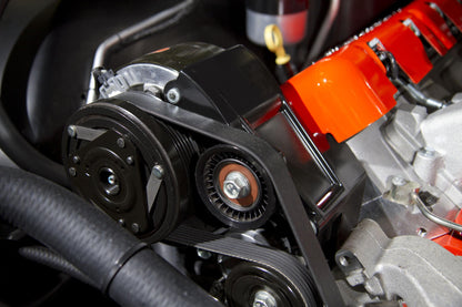 LS High-Mount A/C Accessory Drive Bracket Passenger's Side A/C Bracket Works with R4 Compressor LS A/C Accessory Drive Bracket Holley-17