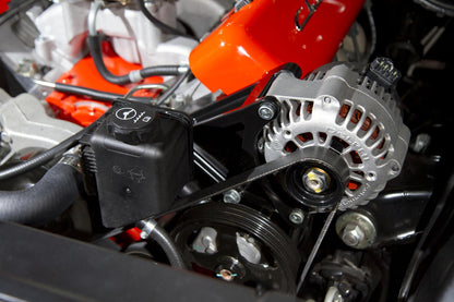 LS/LT High-Mount Accessory Drive Bracket Cast Driver's Side P/S & Alt Bracket for Applications Without A/C or Using Factory A/C Bracket Holley-3