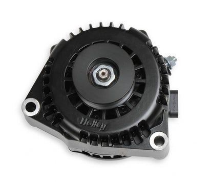LS/LT High-Mount Complete Accessory Drive Kit- Black Finish Includes R4 A/C Compressor, Alternator, Power Steering Pump, Belt & Pulleys Holley-2
