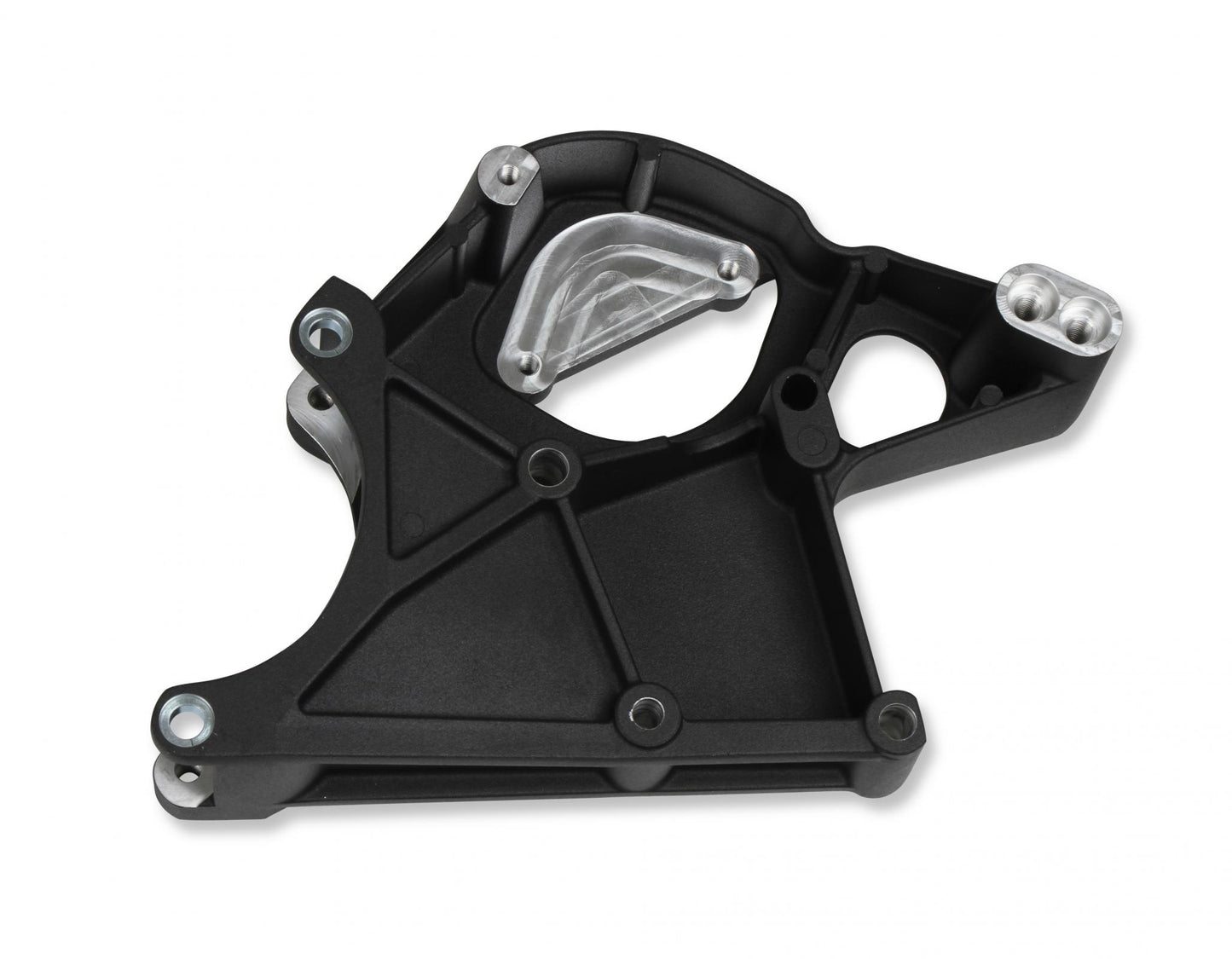 LS/LT High-Mount Complete Accessory Drive Kit- Black Finish Includes R4 A/C Compressor, Alternator, Power Steering Pump, Belt & Pulleys Holley-4