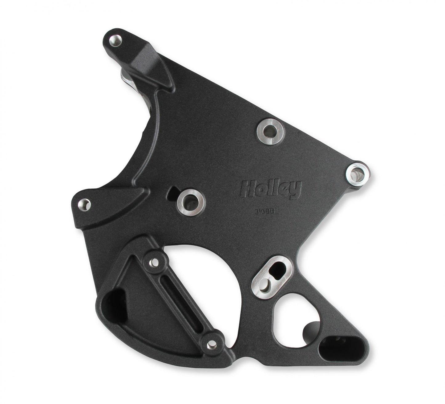 LS/LT High-Mount Complete Accessory Drive Kit- Black Finish Includes R4 A/C Compressor, Alternator, Power Steering Pump, Belt & Pulleys Holley-5