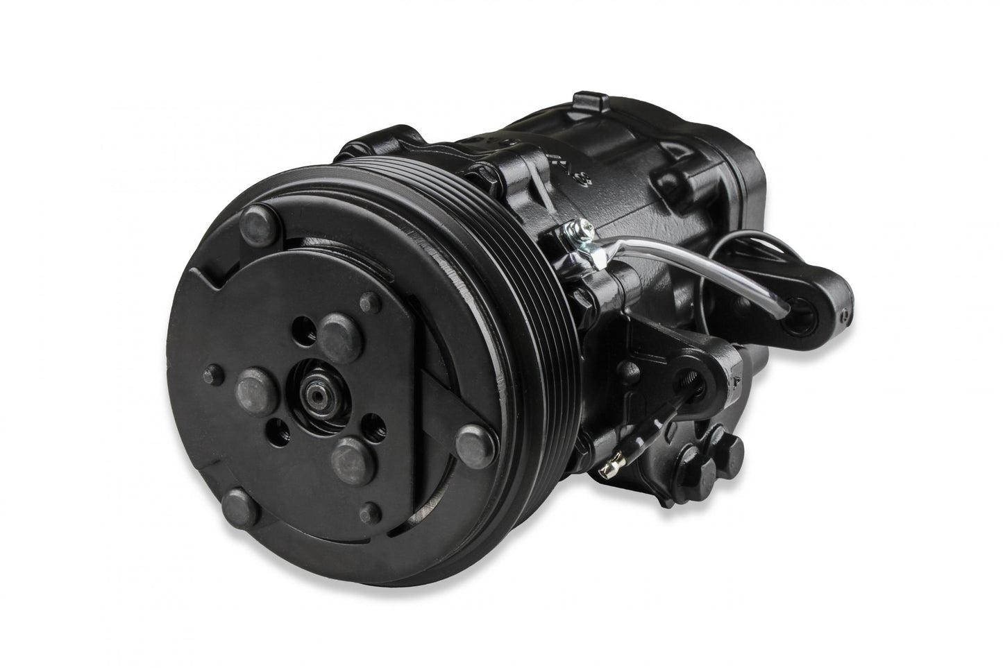 LS/LT High-Mount Complete Accessory Drive Kit- Black Finish Includes SD7 A/C Compressor, Alternator, P/S Pump, Tensioner, Belt, & Pulleys Holley-8