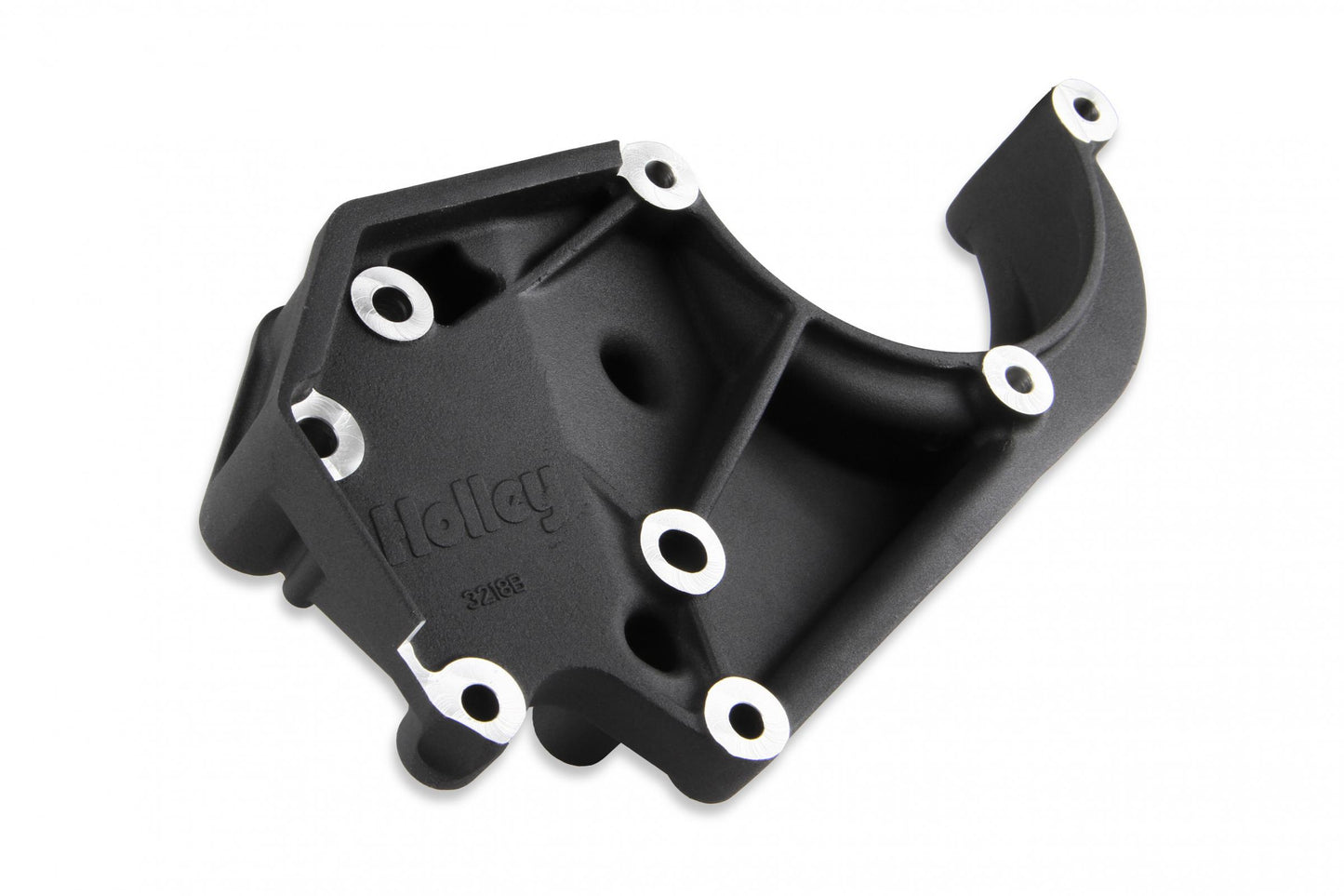 LS/LT High-Mount Complete Accessory Drive Kit- Black Finish Includes SD7 A/C Compressor, Alternator, P/S Pump, Tensioner, Belt, & Pulleys Holley-10