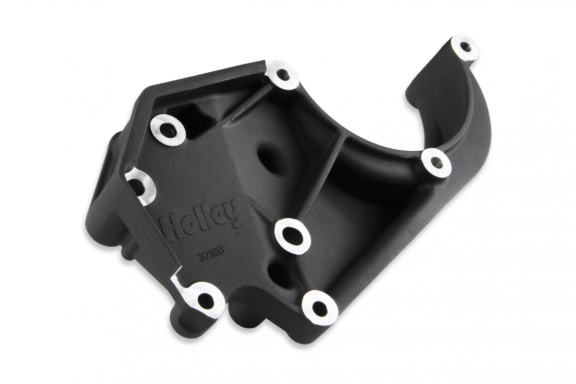 LS/LT High-Mount Complete Accessory Drive Kit- Black Finish Includes SD7 A/C Compressor, Alternator, P/S Pump, Tensioner, Belt, & Pulleys Holley-10