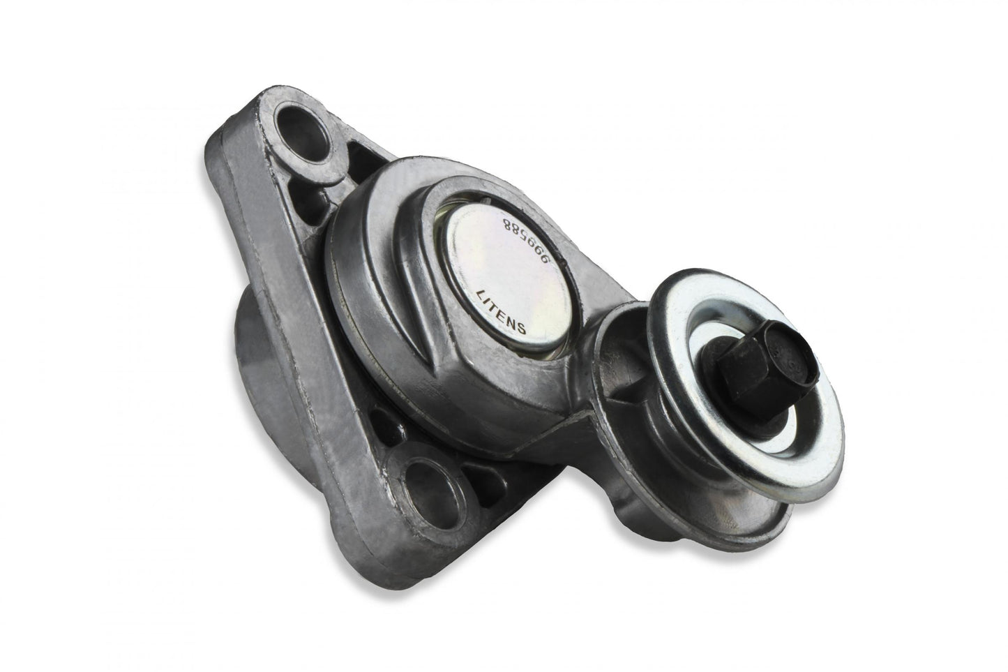 LS High-Mount A/C Accessory Drive Kit Includes SD508 A/C Compressor, Tensioner, & Pulleys- Black Finish Passenger's Side A/C Bracket Includes SD508 A/C Compressor, Tensioner, & Pulleys Holley-1