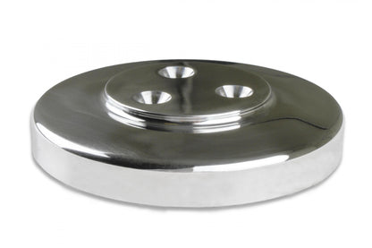 LS High-Mount A/C Accessory Drive Kit Includes SD7 A/C Compressor, Tensioner, & Pulleys- Polished Finish Passenger's Side A/C Bracket Includes SD7 A/C Compressor, Tensioner, & Pulleys Holley-4