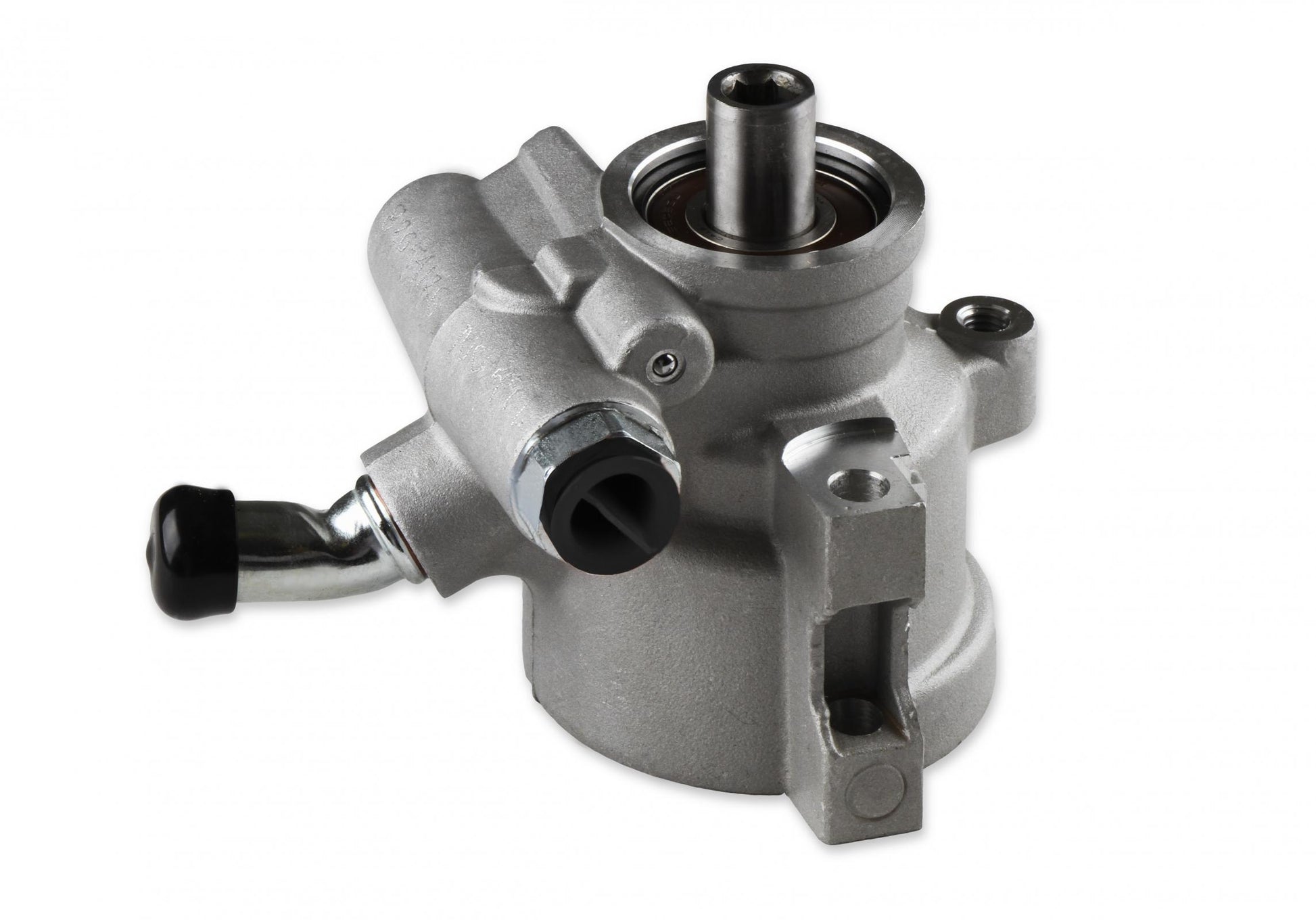 LS/LT High-Mount Alternator & Power Steering Pump Accessory Drive Kit Driver's Side Bracket-Black Finish Includes Alternator, Power Steering Pump & Pulleys Holley-5