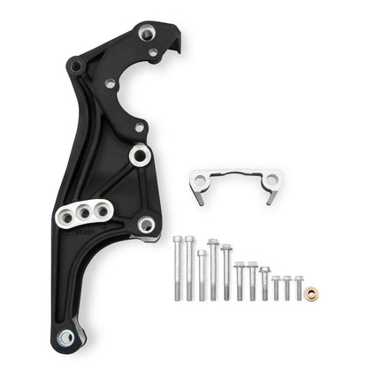 Low-Mount LS Accessory Drive Bracket Driver's Side P/S & Alt Bracket for Applications Without A/C or Using Factory A/C Bracket Holley-8